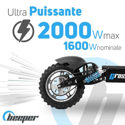 Scooter eléctricoCROSS •...