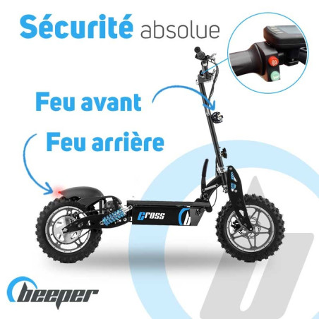 Poignée Accélérateur Turbo / Eco Trottinette Electrique 48 volts 