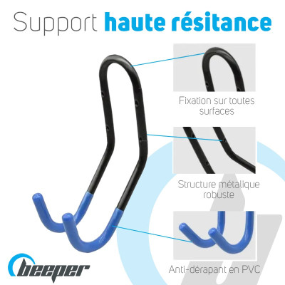 Soporte tubular de pared -...