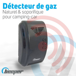 Detector de gas natural y soporífero - DET-GN101
