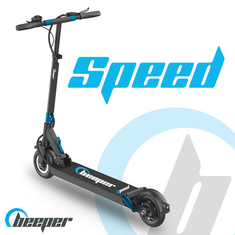 Trottinette électrique Beeper Speed FX8-G2 - Moteur 350W, 8 Pouces, Autonomie Jusqu'à 40 Km