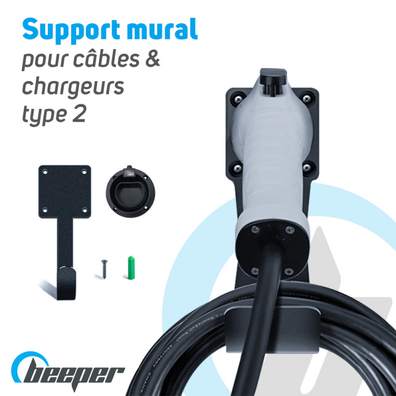 Support mural chargeur voiture electrique - Cdiscount