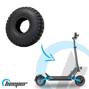 Pneu et chambre à air tout terrain • Compatible trottinette PRO FX11