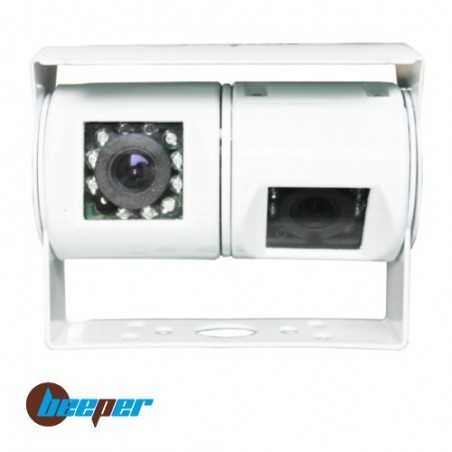 RWEC200X-BL • Caméra de recul double vision/ CAM blanche