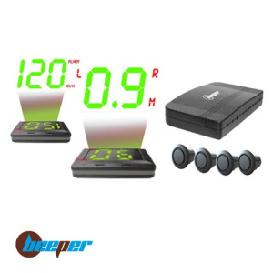 Reversing & speed radar with head-up display • RE999HUDS