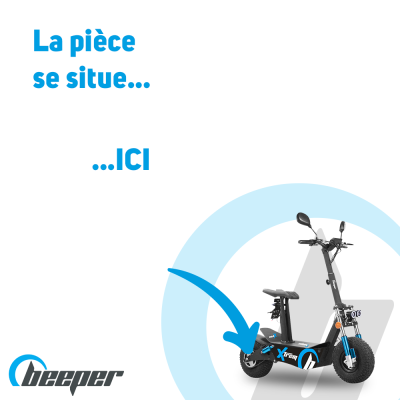 Llanta trasera para BEEPER...