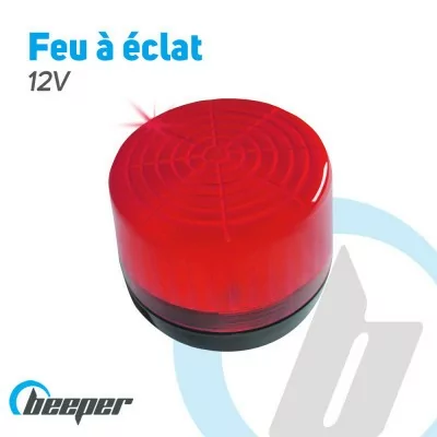 12V flashing light (Red or...