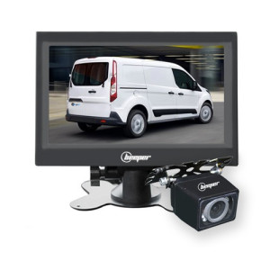Reversing video kit with 7" LCD screen (black camera) • RW7