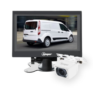 Kit de vídeo de marcha atrás con pantalla LCD de 7" (cámara blanca) - RW7-B