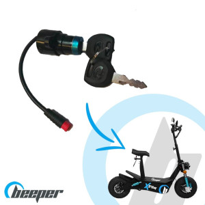 Neiman pour la clé de contact pour Beeper XTREM • FX5000-SP006