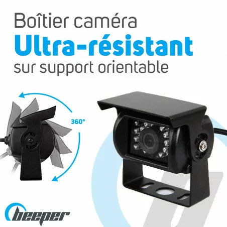 RWEC99E • Boîtier caméra ultra-résistant sur support orientable