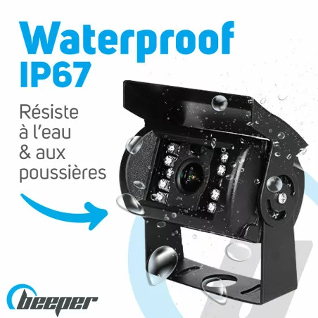 RWEC99E • Caméra waterproof IP67