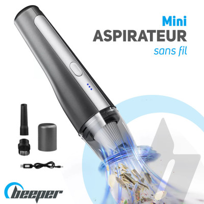 Mini aspirateur sans fil