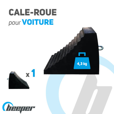 Cale-roue pour voiture, camping-car, camion ou remorque