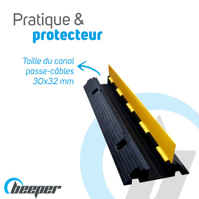 Protection ramp for cables...