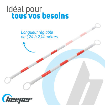 Extendable cone barrier...