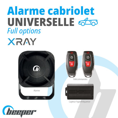 Alarme auto universelle pour cabriolet • XR5CAB