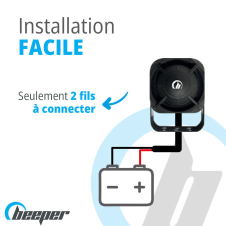 Beeper Alarme XRAY universelle multiplexage XR5CC - Sécurité & Alarme  camping car