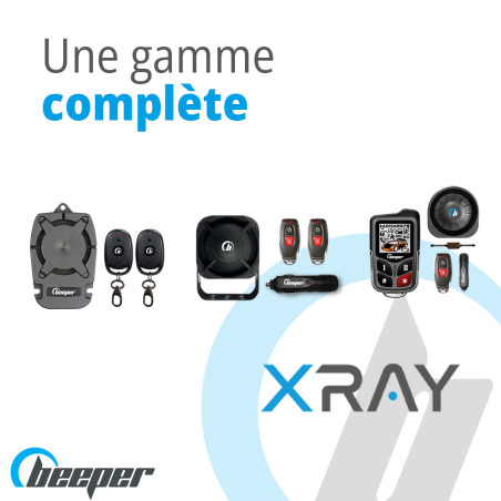 Beeper Alarme XRAY universelle multiplexage XR5CC - Sécurité & Alarme  camping car