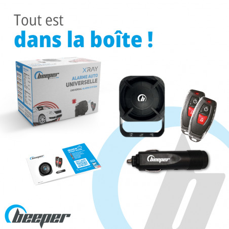 Alarme BEEPER XR9 - Vente alarme BEEPER pour voiture