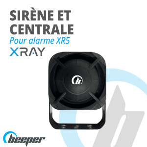 Siren & control unit for XR5 - XR5-SIR01