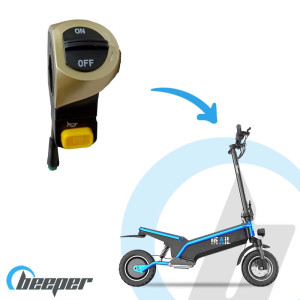 Interruptor de luz y bocina para Beeper TRAIL • FX2000-SP13