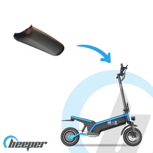 Guardabarros trasero y luces (lente + led) para Beeper TRAIL • FX2000-SP17