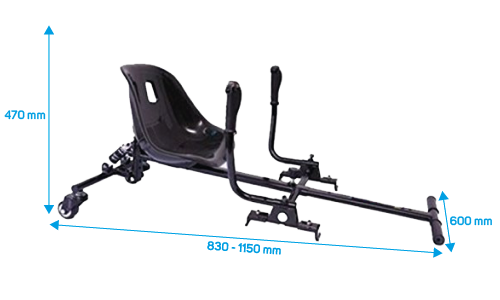 R4-Kart-N BEEPER Hoverboard Sitz R4-Kart-N ❱❱❱ Preis und