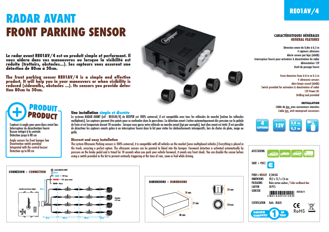 Fiche produit RE01AV/4