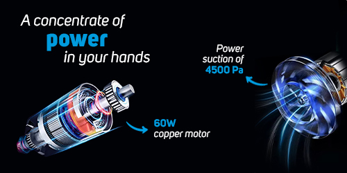 A concentrate of power in your hands
