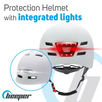 Helmet with integrated...