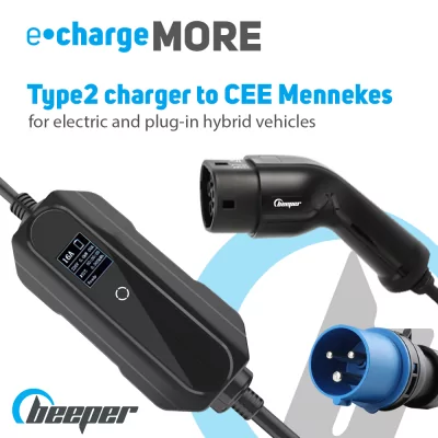 EV charging plug Mode 2...