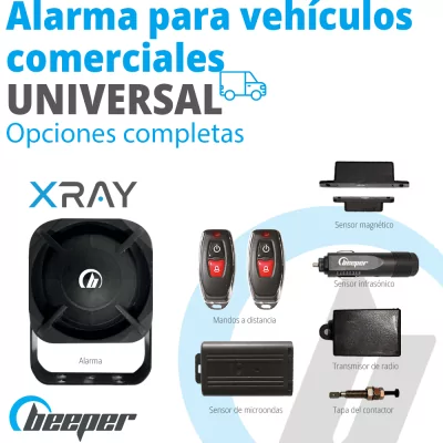 Alarma universal para vehículos comerciales - XR5VUL