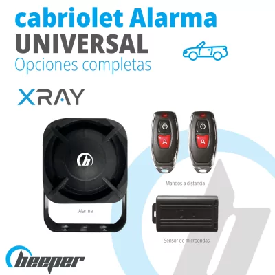 Alarma universal para coche descapotable - XR5CAB