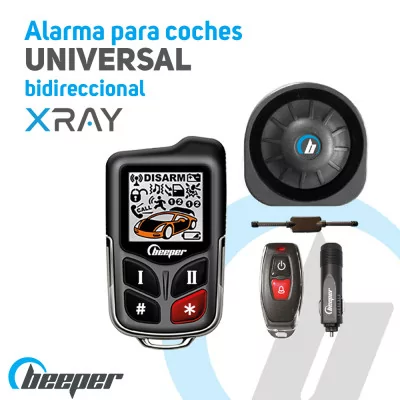 Alarma universal bidireccional para coches XRAY