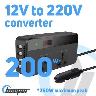 Converter 12V to 220V 200W...