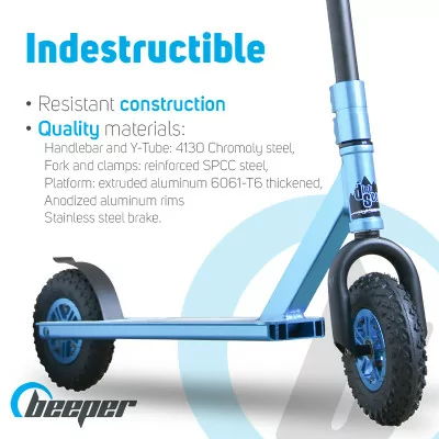 Off-road mechanical scooter...