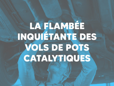 La flambée inquiétante des vols de pots catalytiques : un crime en expansion