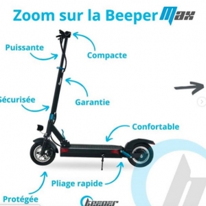 Zoom sur la Beeper Max 