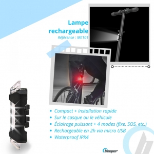 Lampe rechargeable Beeper