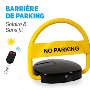 Barrière de parking solaire&sans fil pour plus de sécurité 